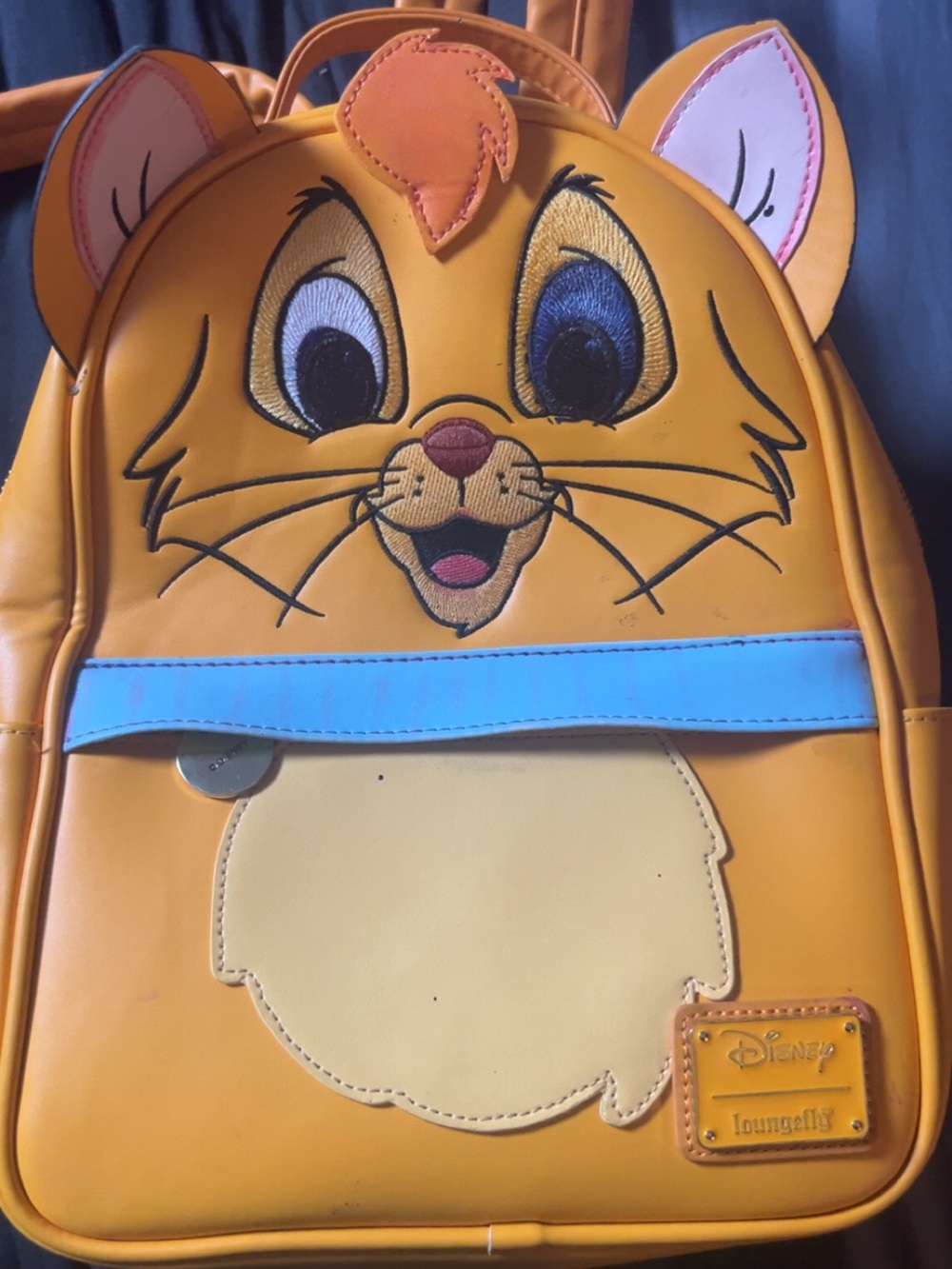 Flawed Disney Loungefly The Oliver & Company Cosplay Faux Leather Backpack